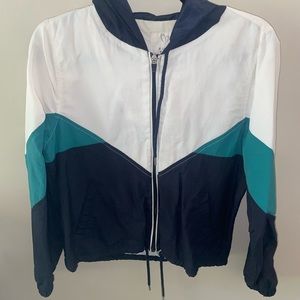 Retro colors windbreaker